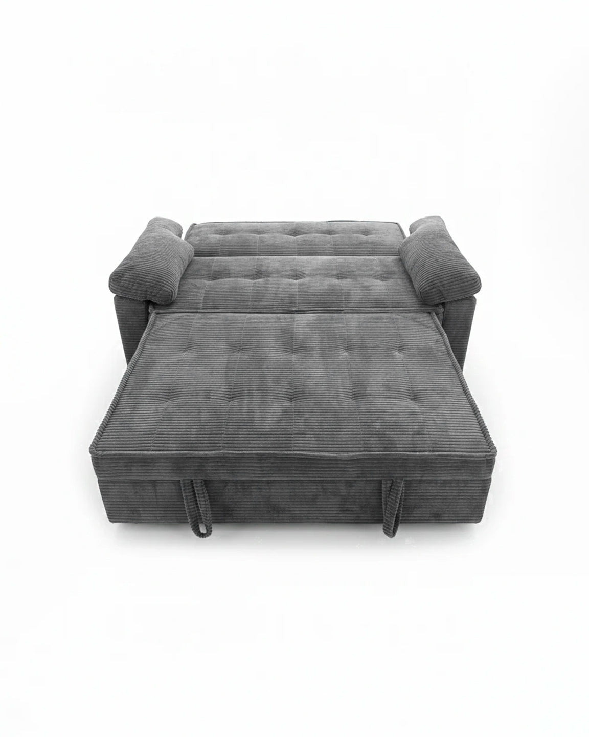 Neil Compact Sofa Bed Love Seat - Grey