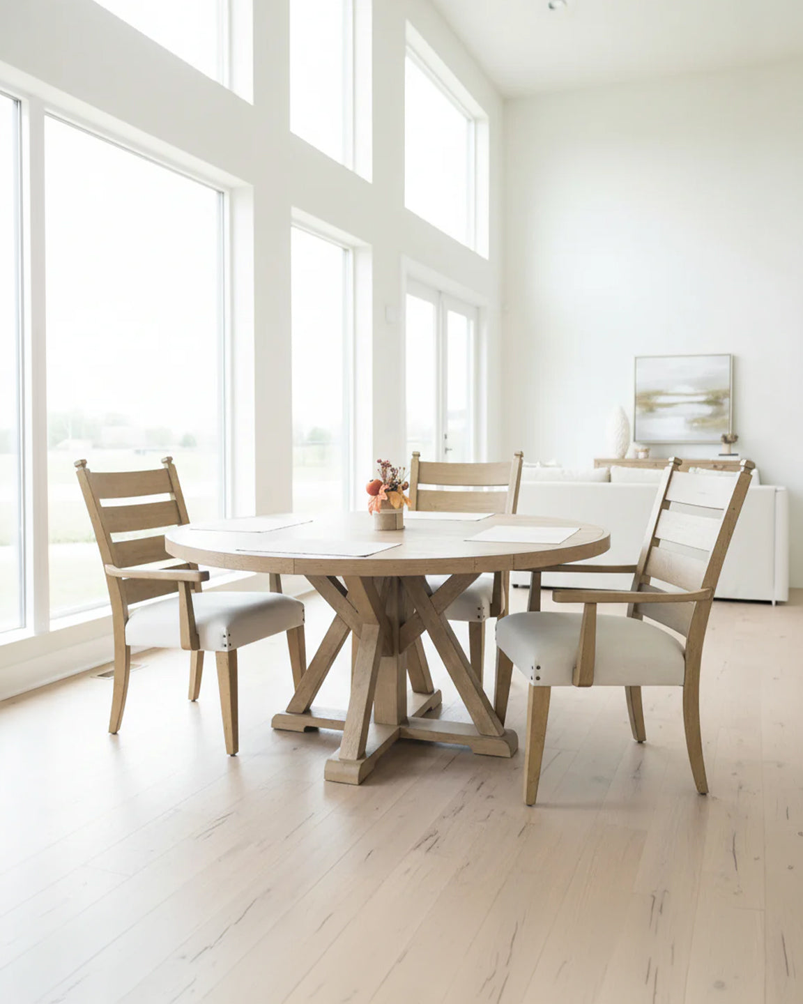 Sierra Modern Farmhouse Dining Set