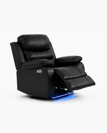Monaco Power Recliner Set - Black