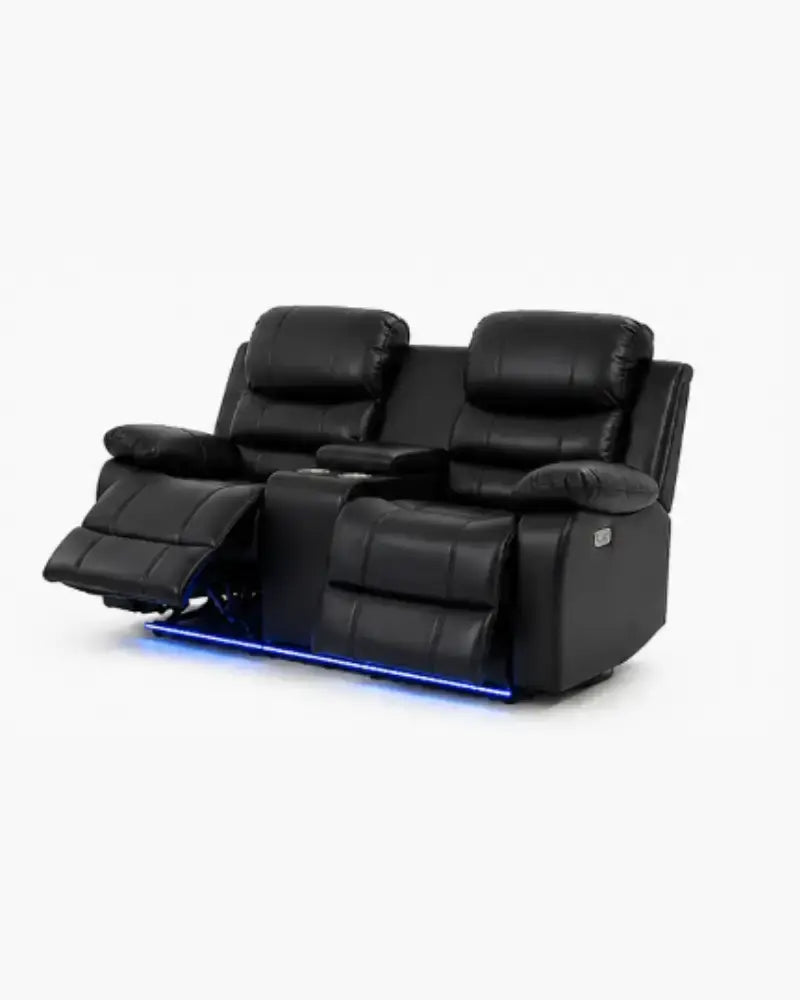 Monaco Power Recliner Set - Black