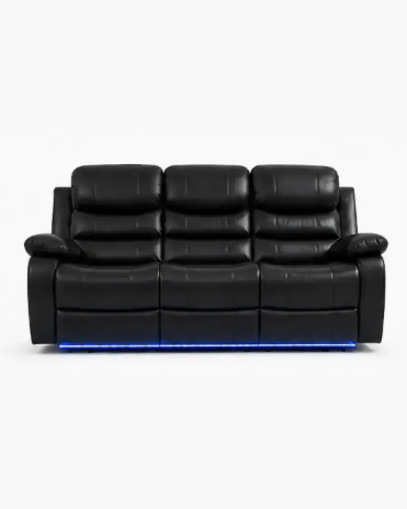 Monaco Power Recliner Set - Black