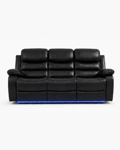 Monaco Power Recliner Set - Black